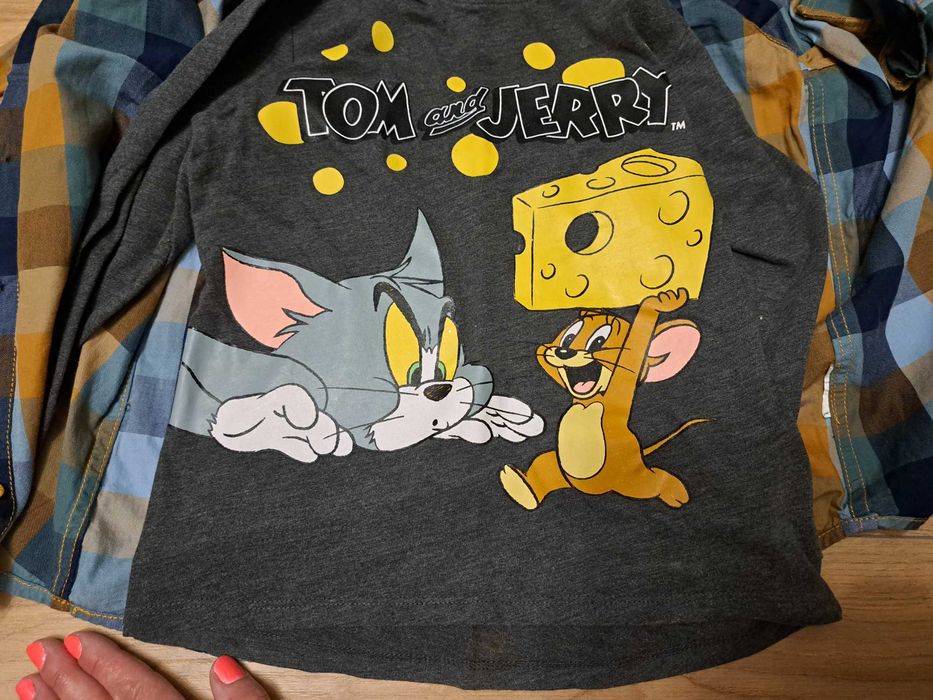 Zestaw bluza i koszula