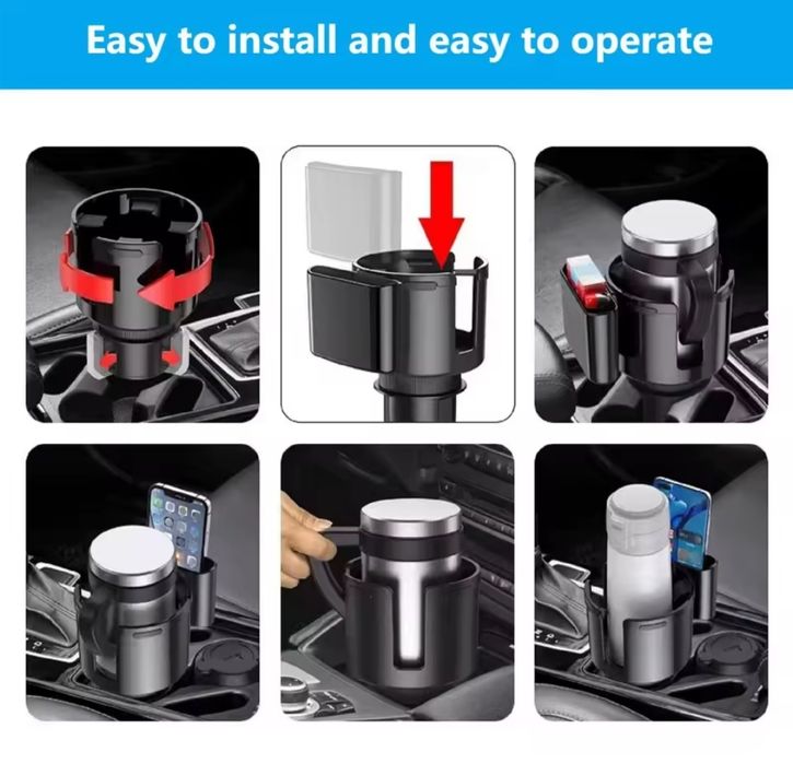 Підстаканник.Розширювач автомобільного підстаканника 2в1