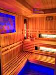 Sauna fińska sucha kombi podczerwień infrared bania halodarium