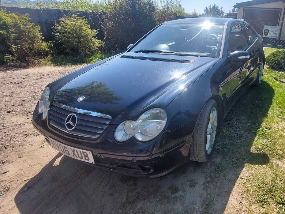 MERCEDES-BENZ W203 Coupe ANGLIK. Na chodzie. 2006r. C200 Kompresor