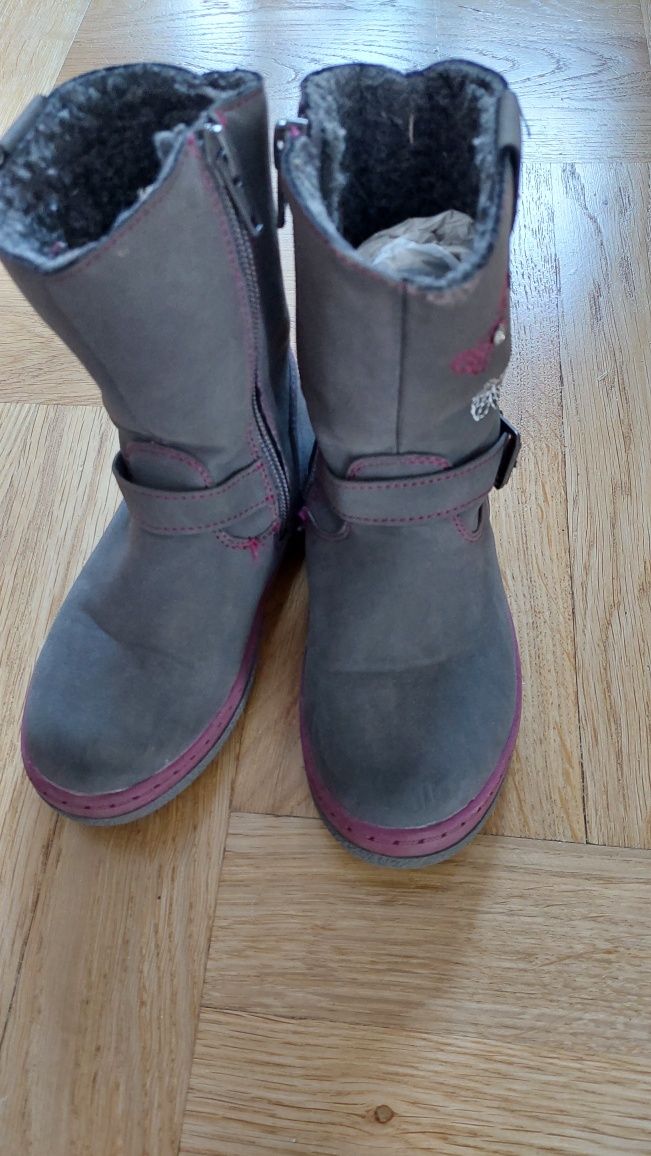Buty zimowe za kostkę
