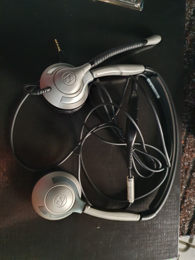 Sennheiser SH 350 Nagłowne słuchawki na dwoje uszu z redukcją szumów