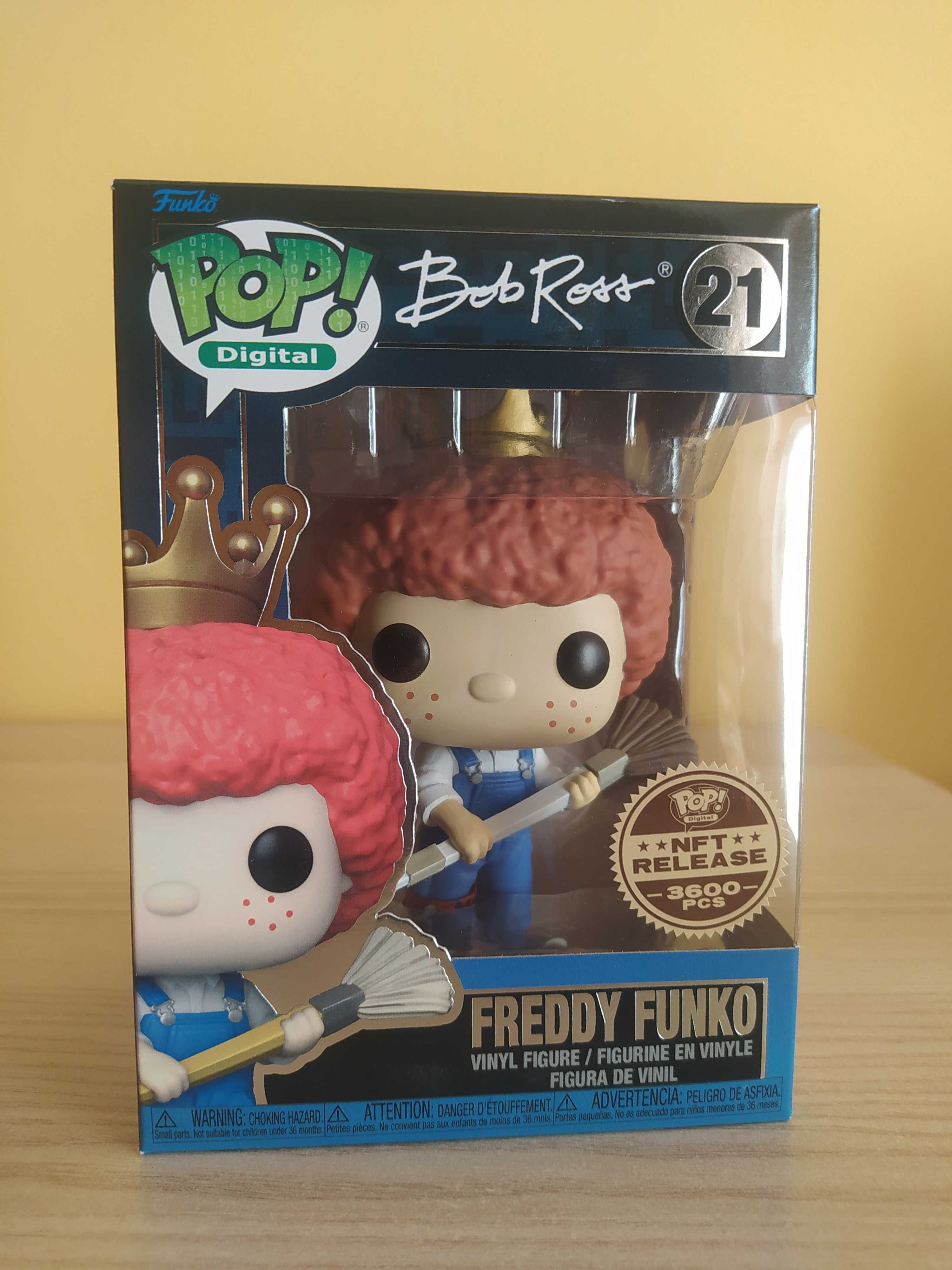 Freddy Funko (Bob Ross) #21 NFT Funko POP!