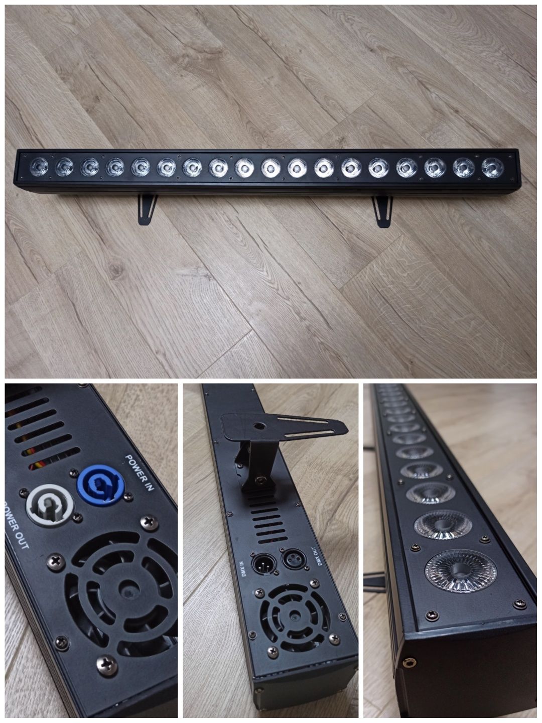 Led bar 18*18w RGBWA+UV wall washer par beam лінійний прожектор