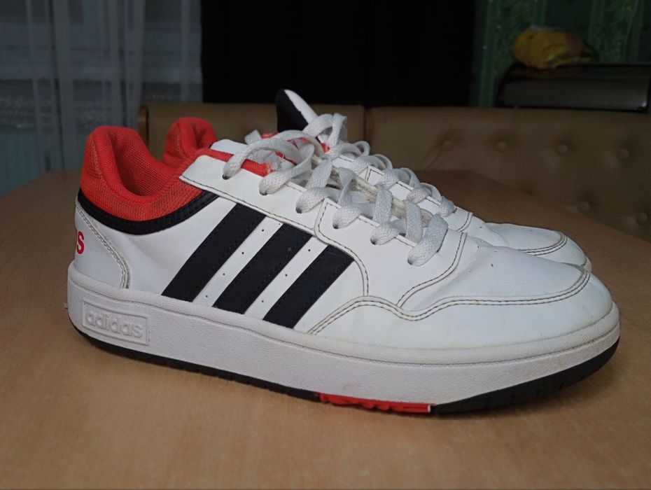 Adidas Hoops 3.0 Trainer White