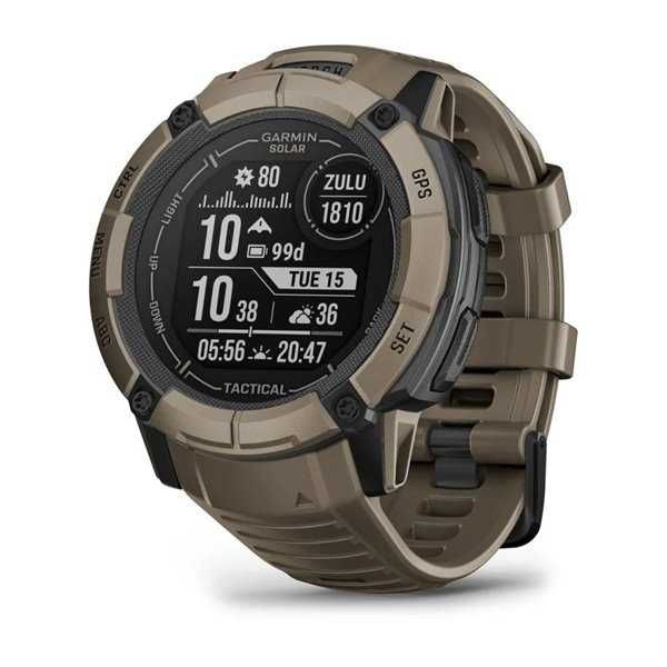 Garmin Instinct 2X Solar - Tactical Edition коричневий 010-02805-02