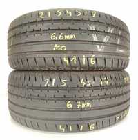 2x 215/45 R17 XL Continental SC2 opony letnie 7 mm / montaż