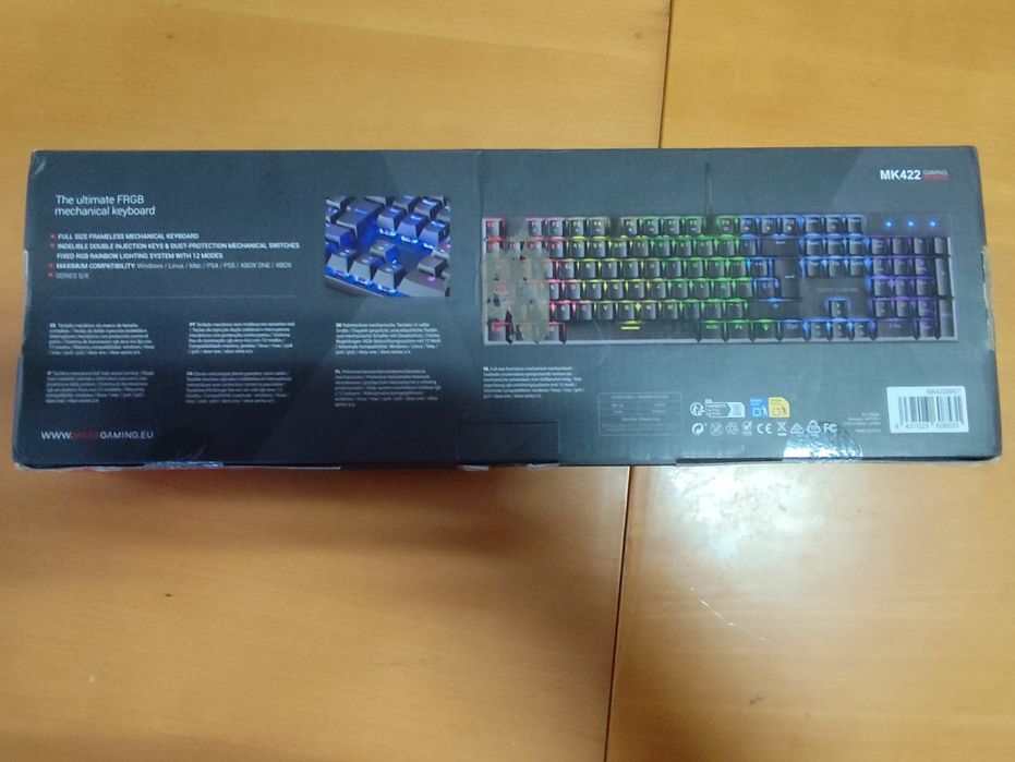 Teclado gaming mecânico Mars Gaming MK422.