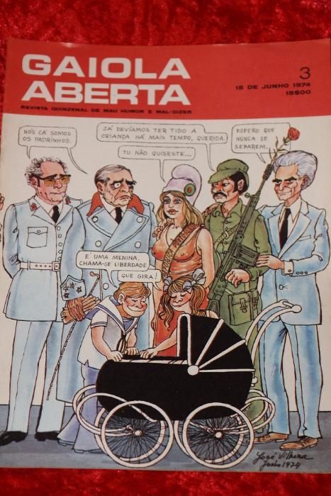 Revista de sátira, após 25 de Abril de 74