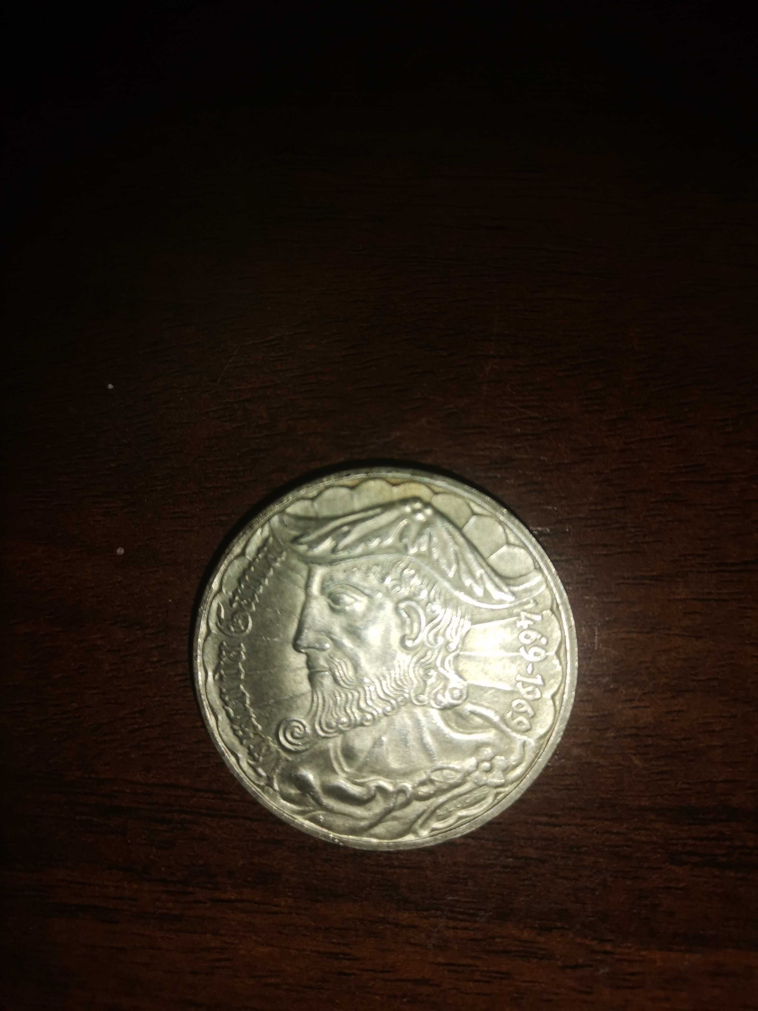 moeda prata 50.00 esc. vasco da gama