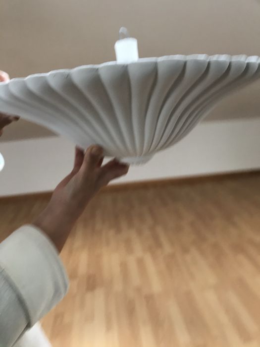 Candeiero Gesso de Teto