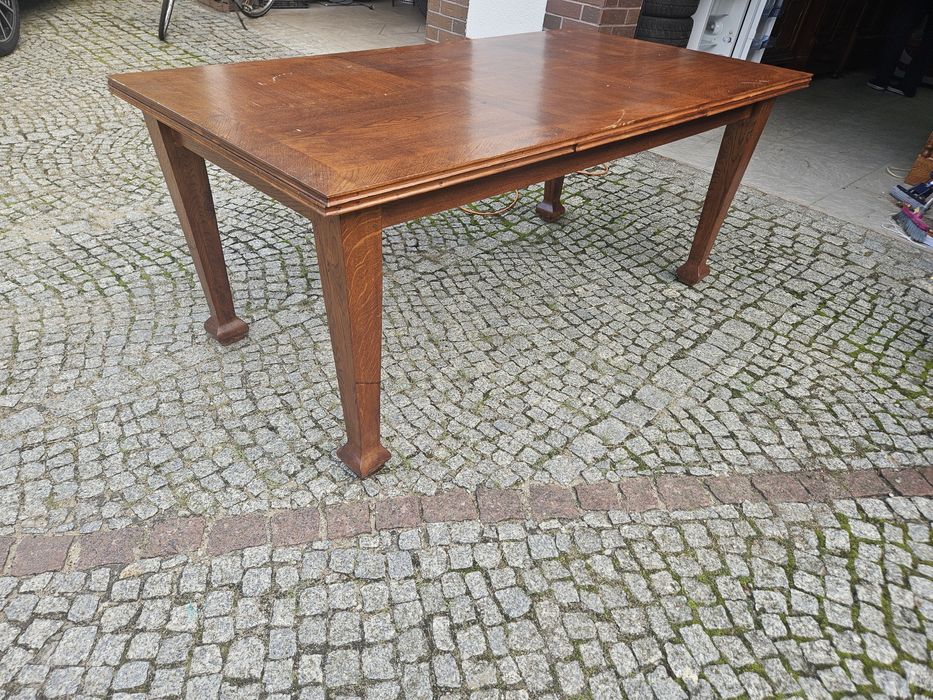 Stół dębowy rozkładany