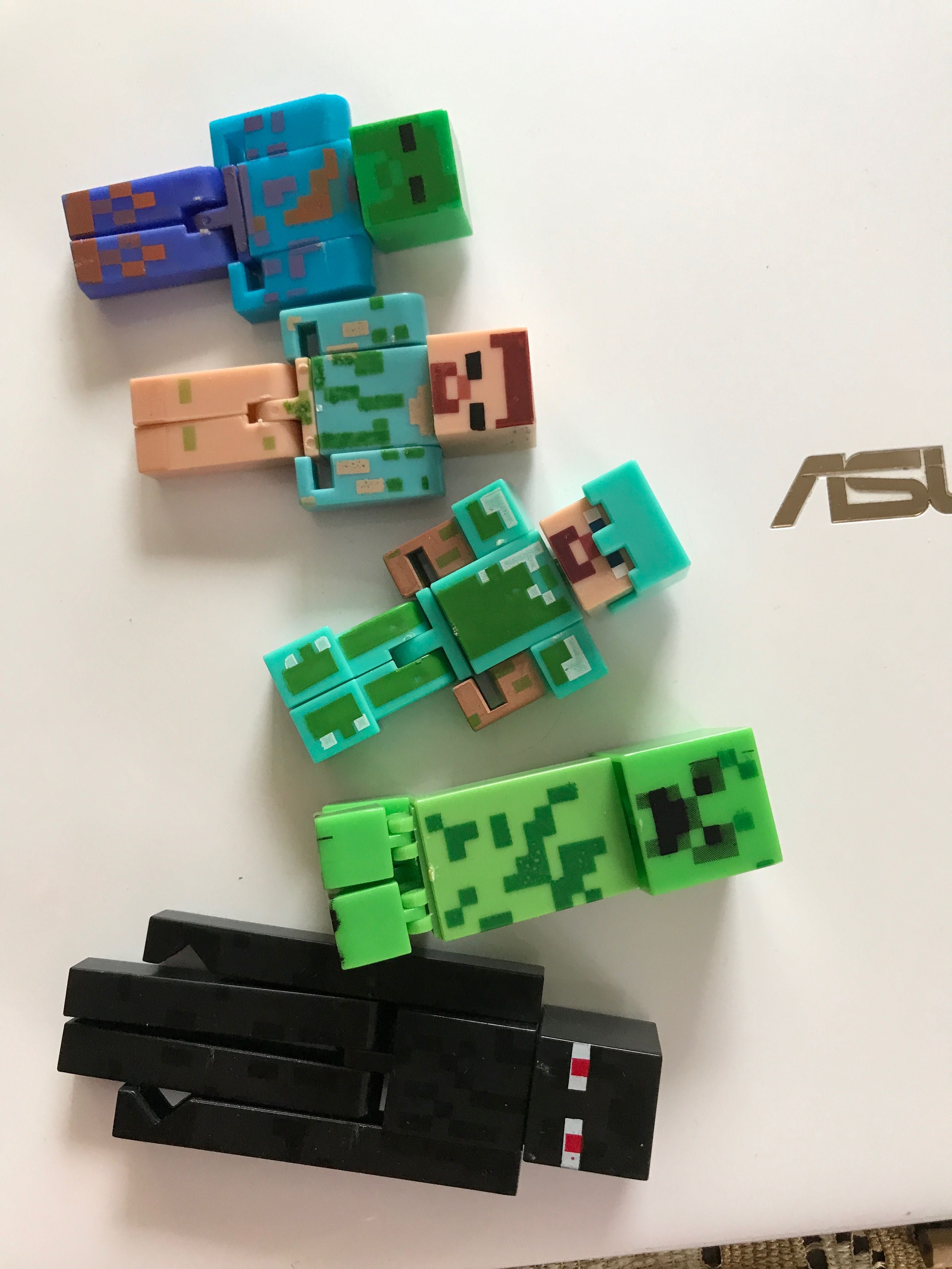 Minecraft  figurki