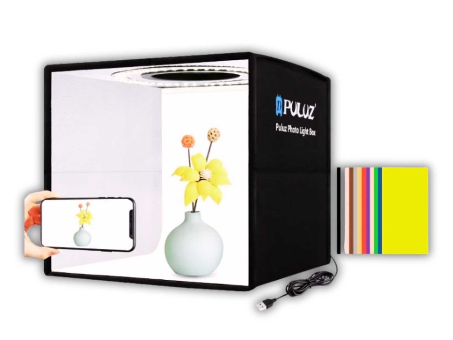 Namiot Bezcieniowy Fotograficzny 25cm Do Zdjęć Produktowych | GRATIS