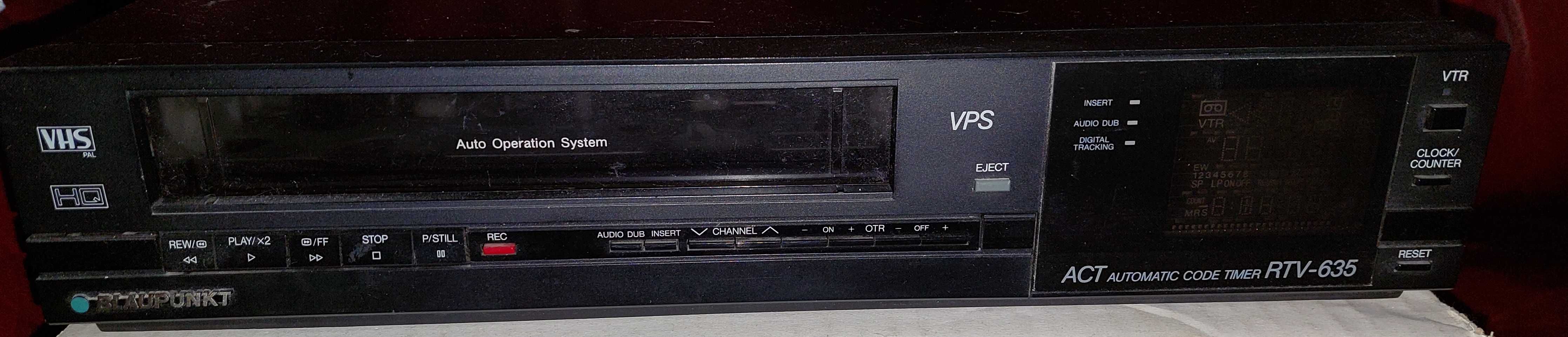 VHS Відеомагнітофон BLAUPUNKT ACT RTV-635