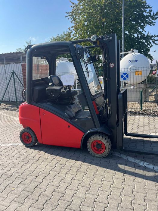 Wózek widłowy Linde H16, LPG, 1600 kg, maszt TRIPLEX, Wolny Skok !!