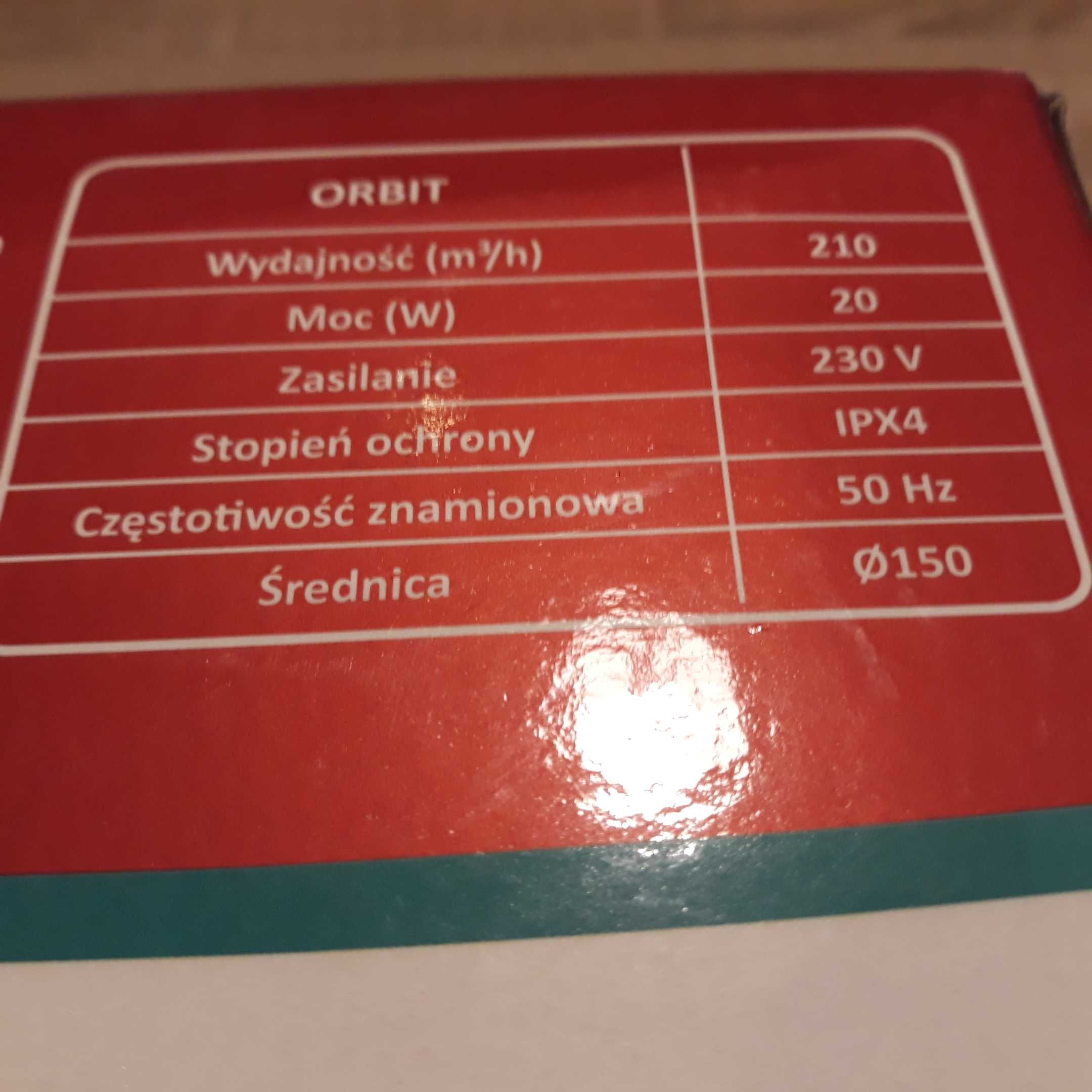 Wentylator sufitowy Orbit  AVENTA  WXO150T