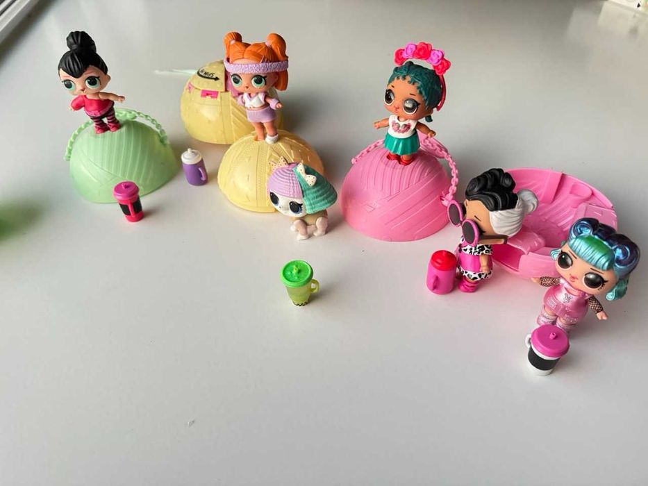 Figurki L O L Surprise zestaw 6 szt plus akcesoria I Littlest Pet Shop