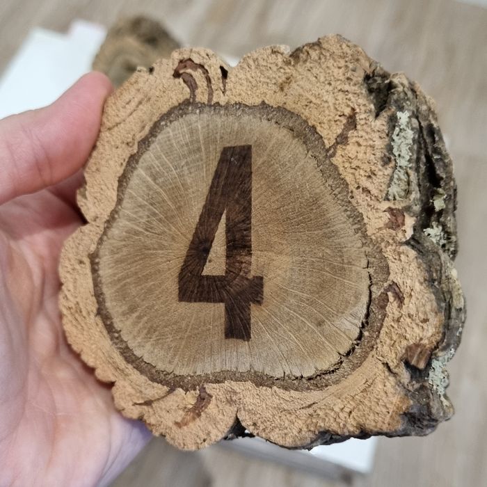 Marcadores de mesa festa/casamento