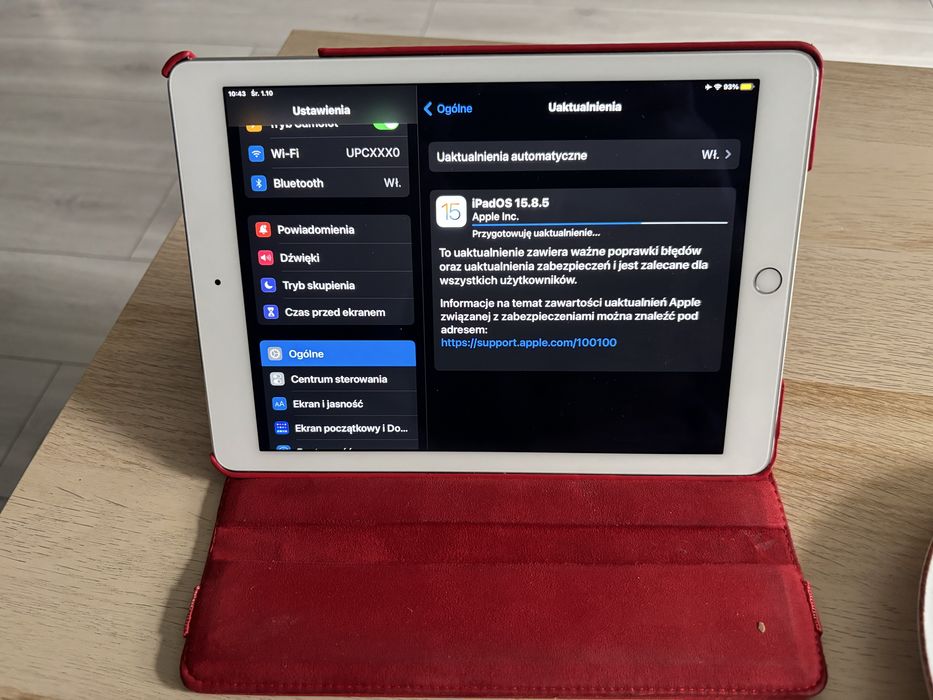 Ipad air 2 16gb srebrny + obudowa