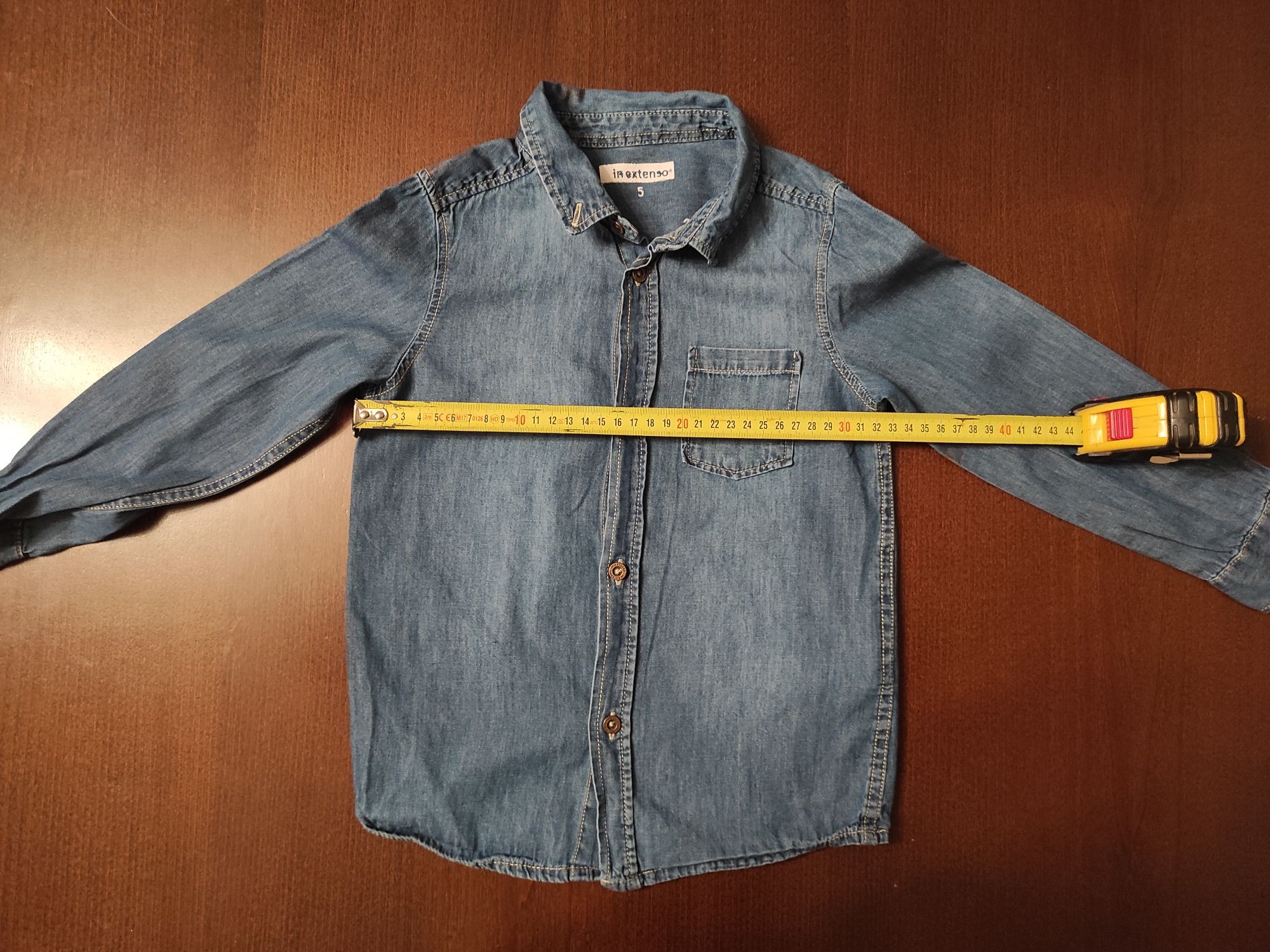 3 koszule 110-116 / 5-10-15