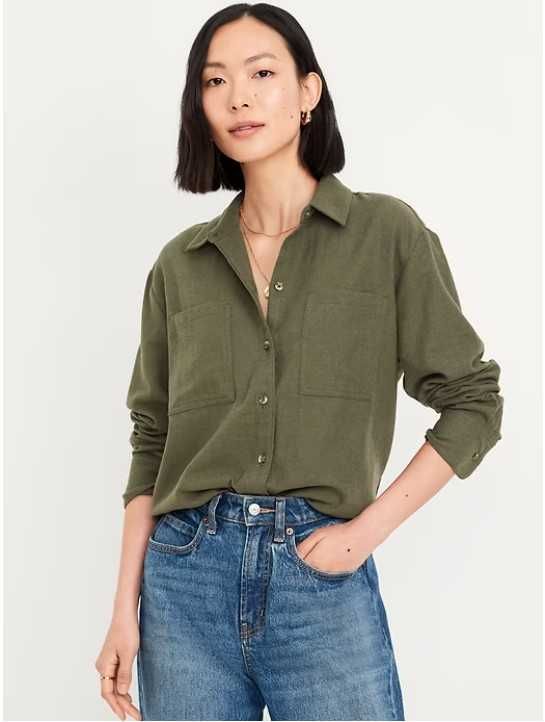 Фланелева рубашка Old Navy