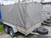 Przyczepa lekka firmy RYDWAN 1,5m x 2,7m