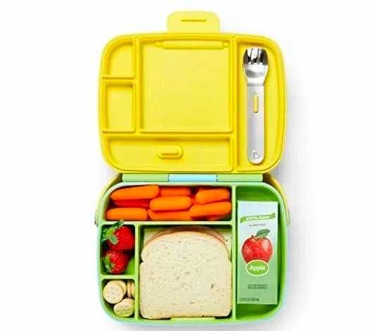 MUNCHKIN pudełko śniadaniowe LUNCH BOX + sztućce