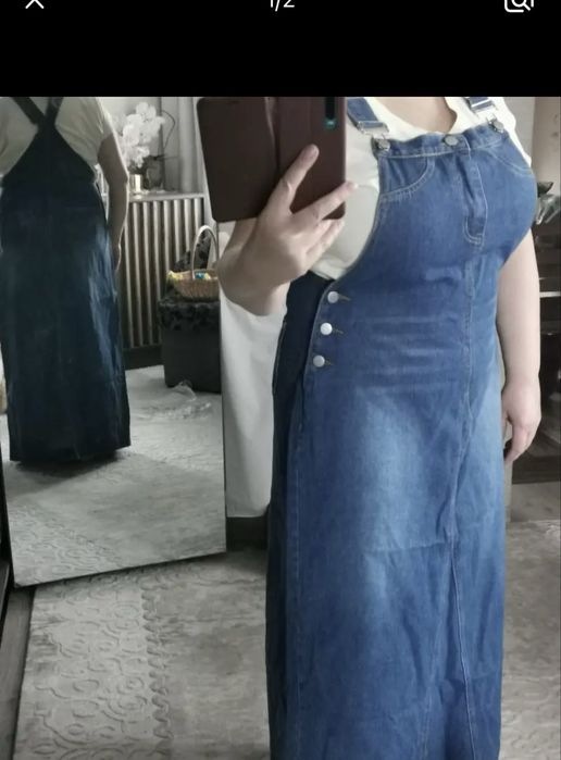 Продам новый джинсовый  сарафан