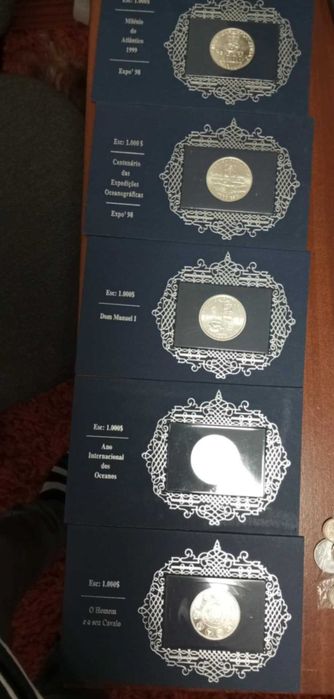 Coleção moedas antigas