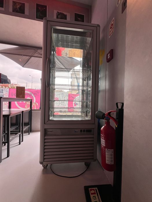 Vitrine para bolos