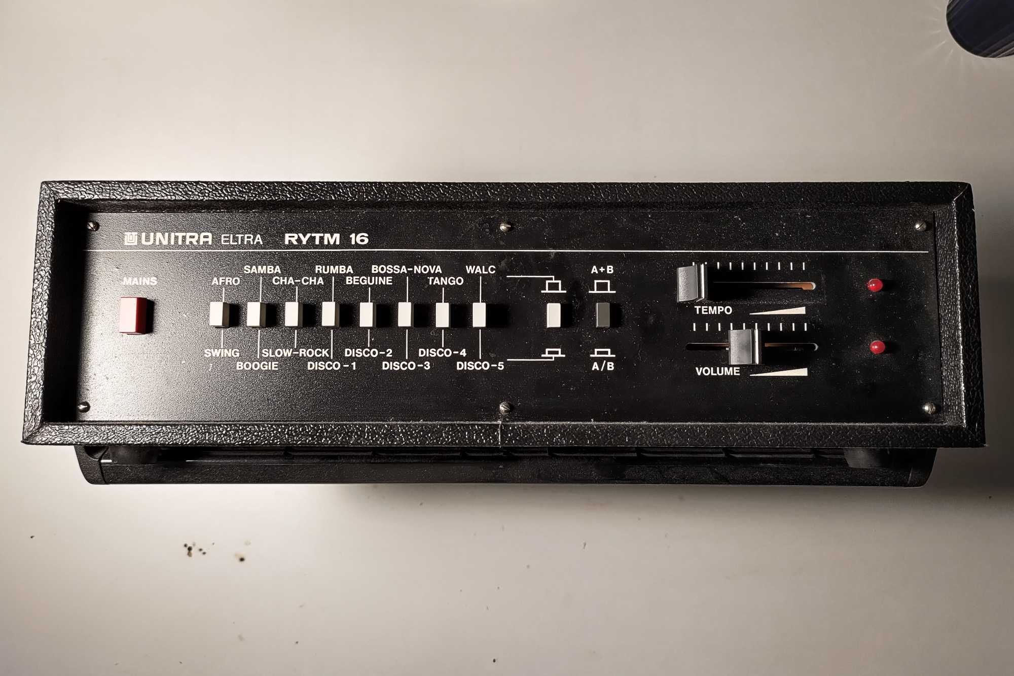 Unitra Eltra Rytm 16 - automat perkusyjny / drum machine - JAK NOWY!