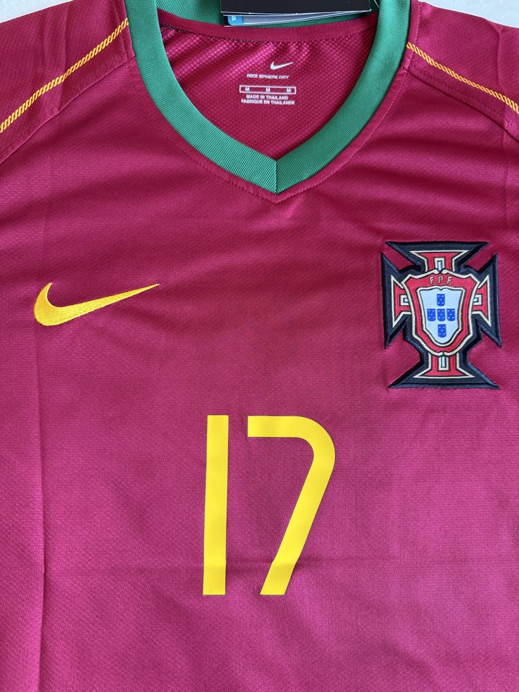 Camisola Oficial Portugal C. Ronaldo #17 - Nova