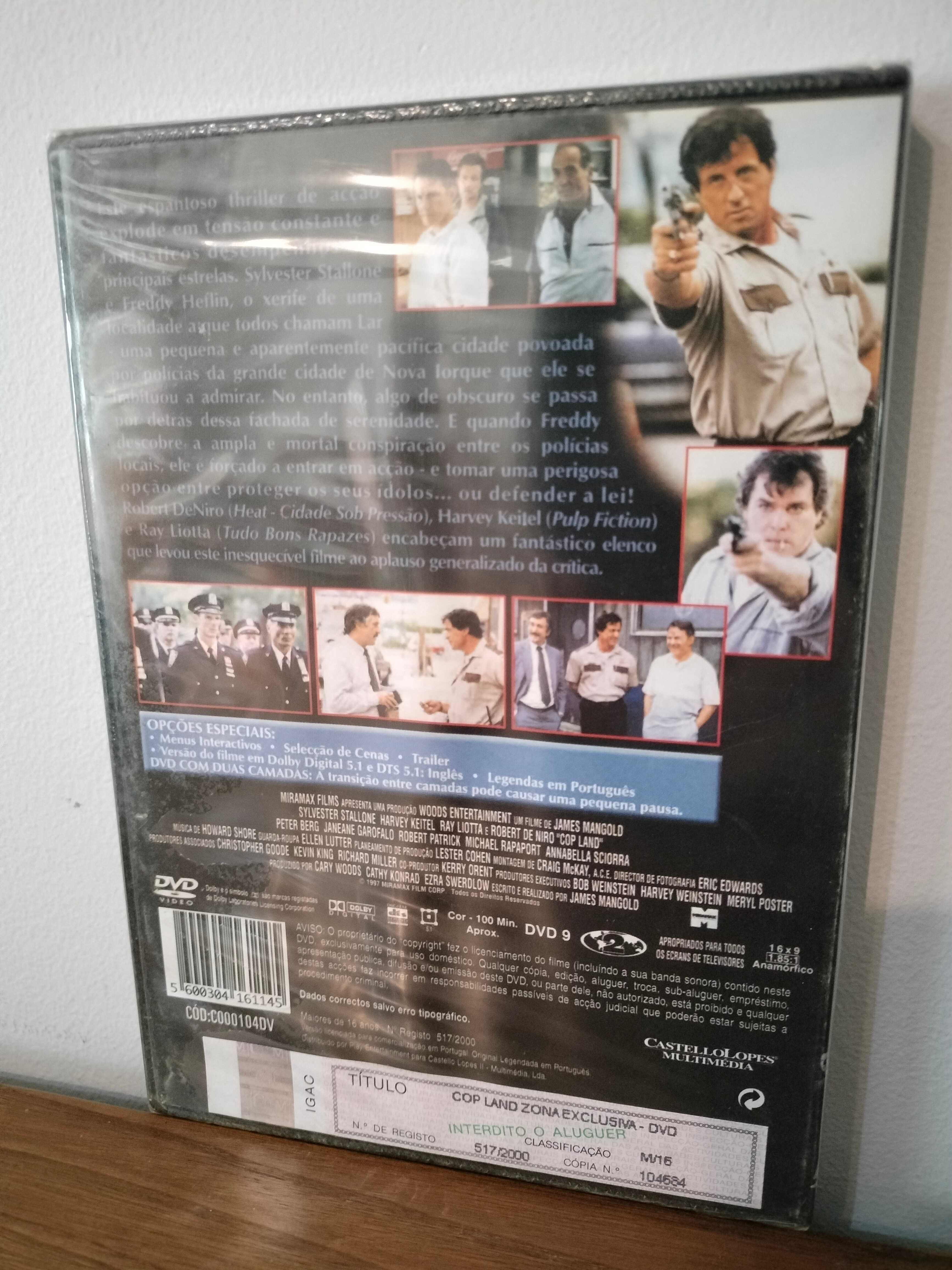 Filme DVD: Cop Land: Zona Exclusiva (Selado)