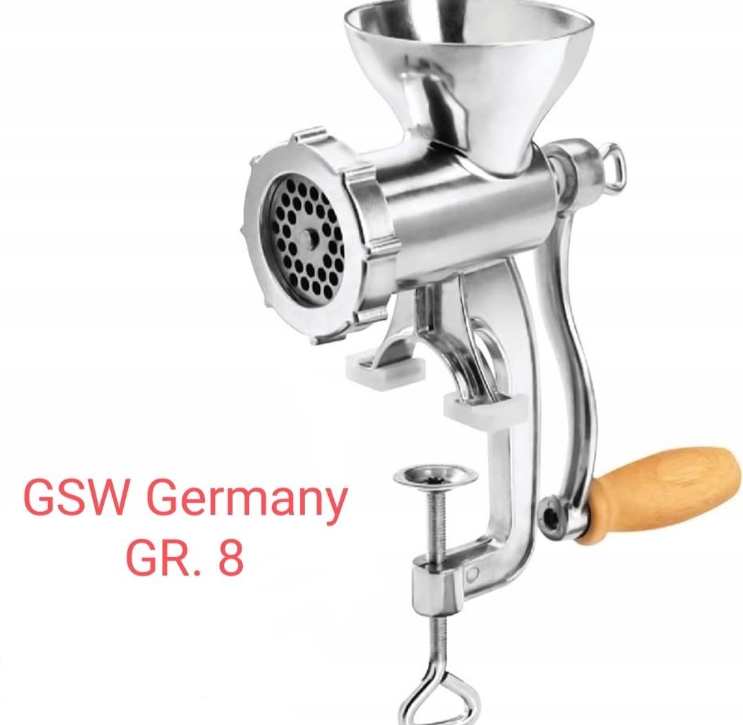 Maszynka do mięsa z przystawką do ciasta GSW Germany GR.8