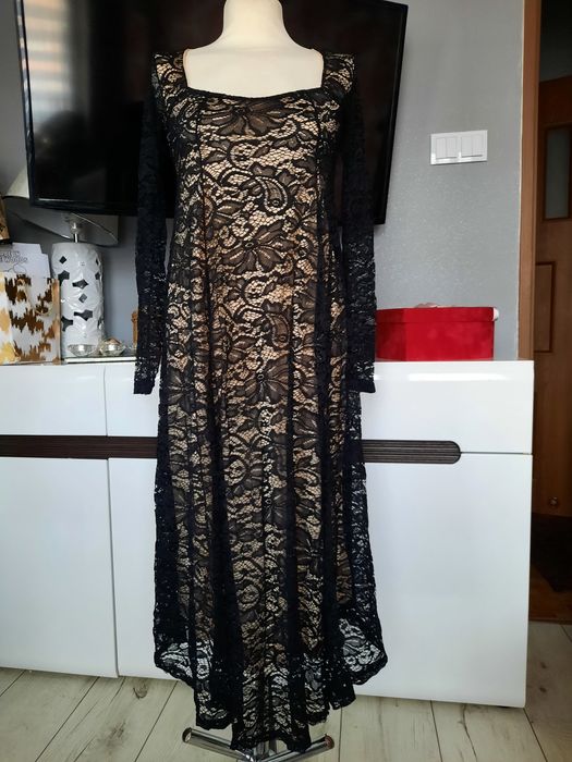 Nowa elegancka sukienka ciążowa koronkowa S, święta, wizytowa
