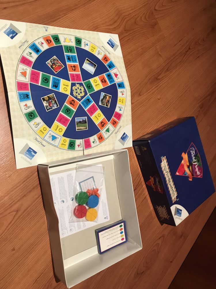 Trivial pursuit da Parker (carregamento perguntas famosos )