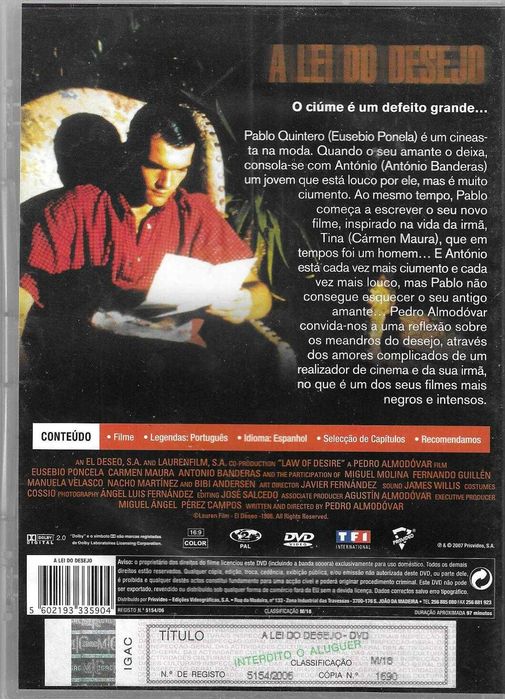 A Lei do Desejo (1987)