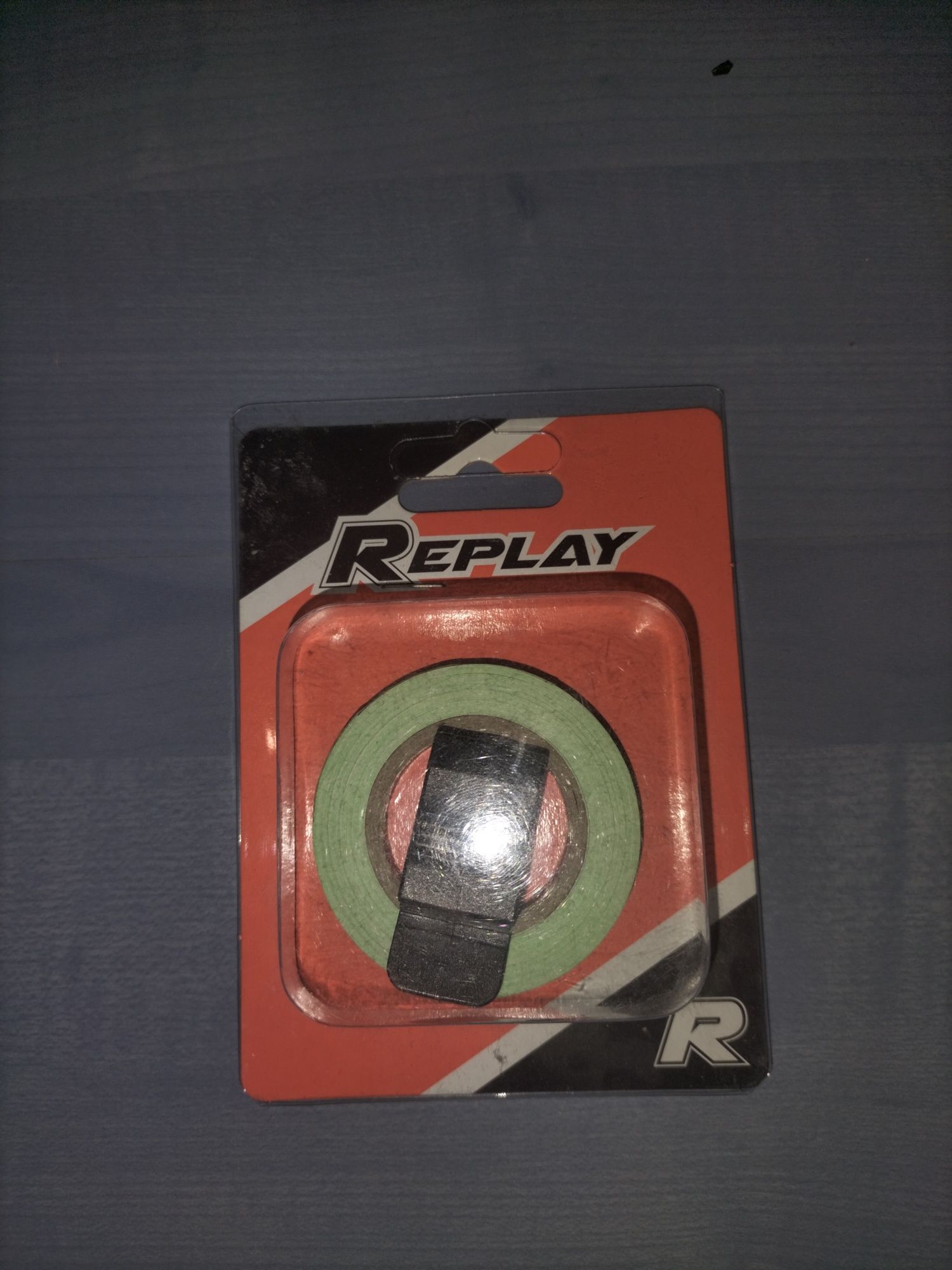 Naklejka na Obręcze Kół REPLAY Pasek 7MM Zielona Fluo 6M