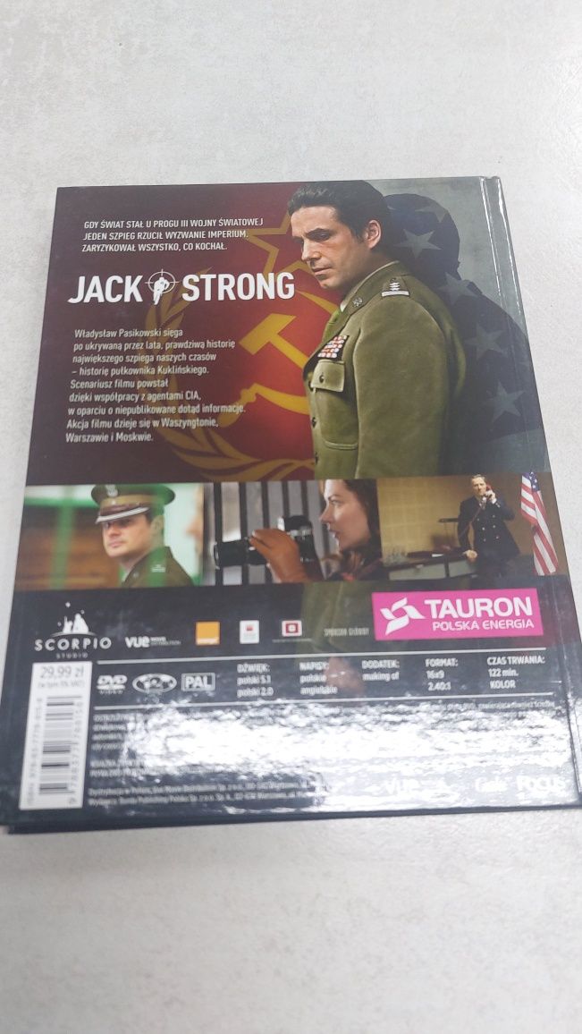 Jack Strong. Booklet dvd