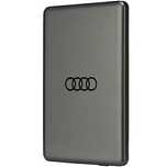 Powerbank Audi Big Logo MagSafe indukcyjny 15W 5000mAh - szary