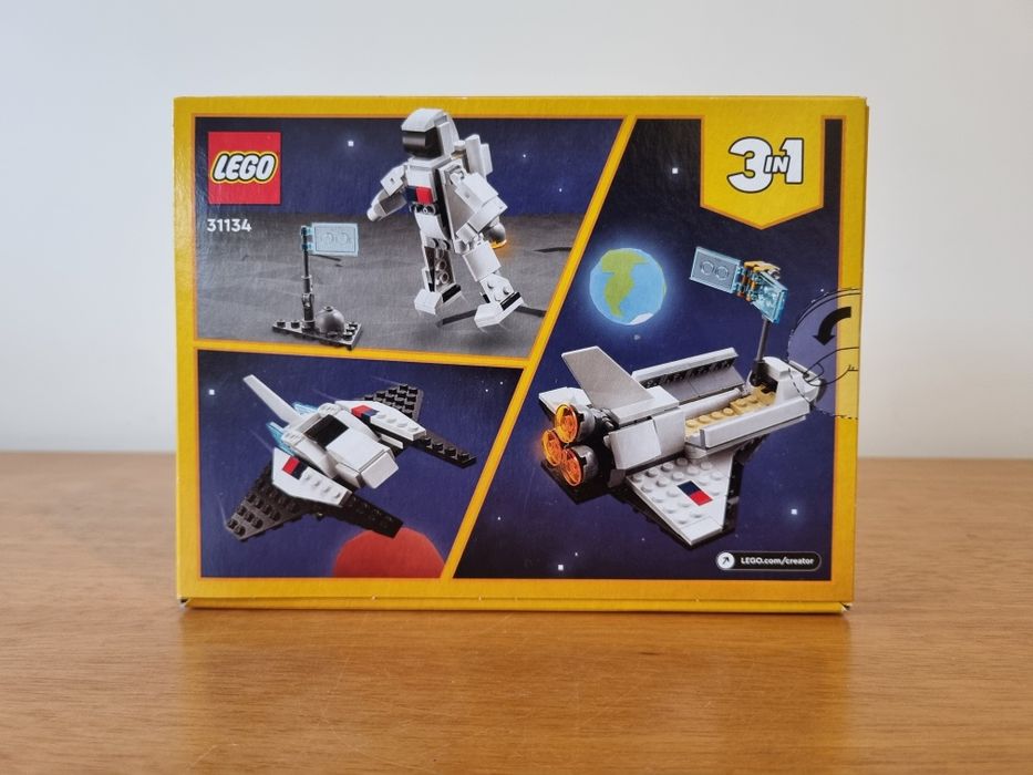 Lego Creator 3-in-1  31134 Space Shuttle 

Novo em caixa selada. Nunca
