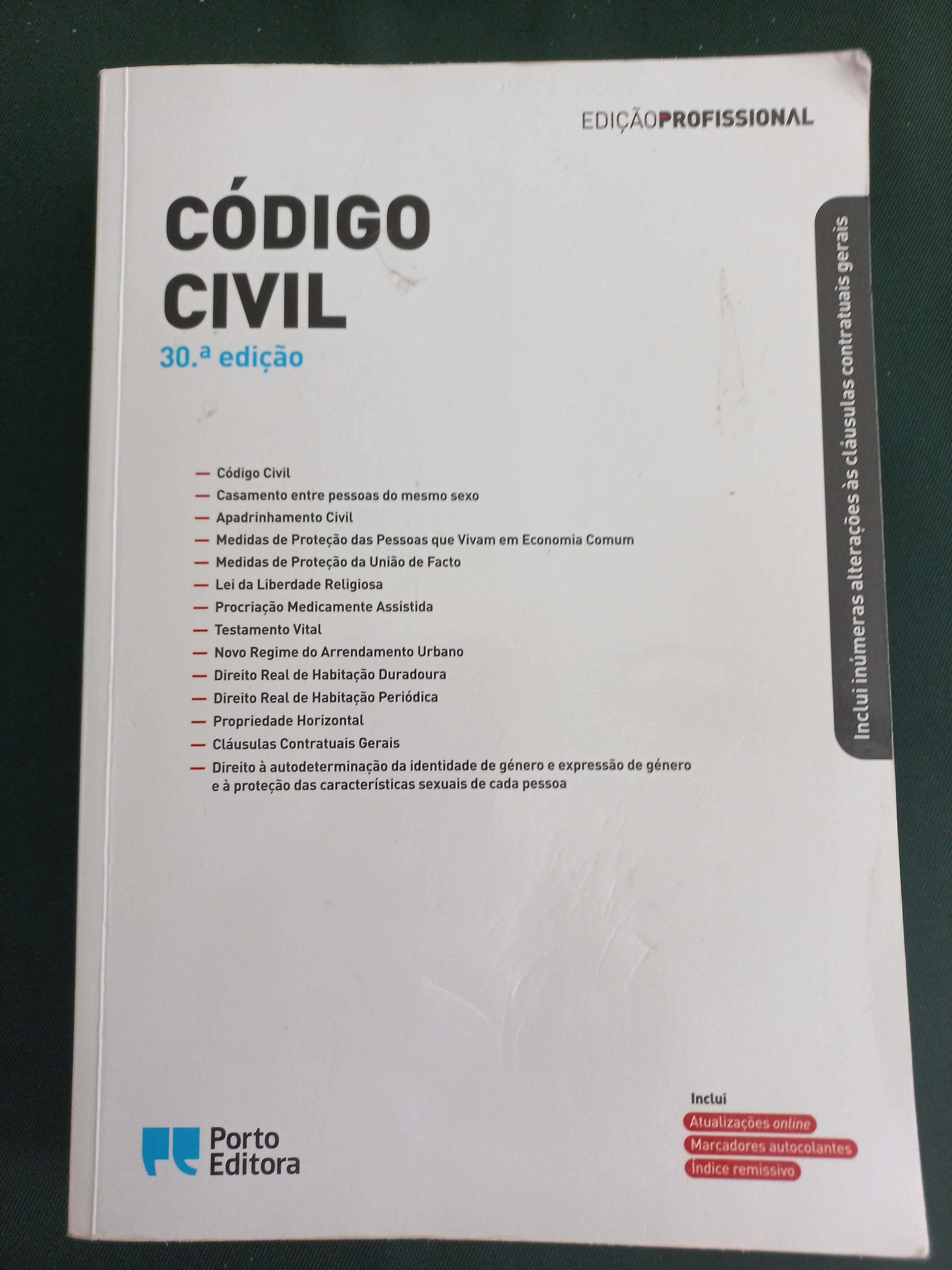 Código Civil 30 edição