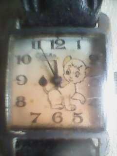 Часы   наручные  детские  со львёнком   времён  СССР.