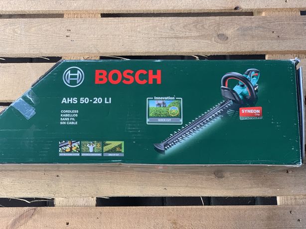 Nowe akumulatorowe nożyce do żywopłotu Bosch AHS 50-20 LI