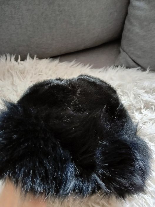 Czapka zimowa futrzana wyprzedaż