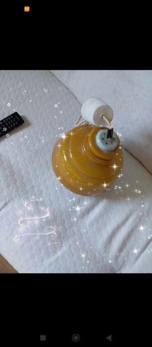 Lampa wisząca z lat 60/70 PRL