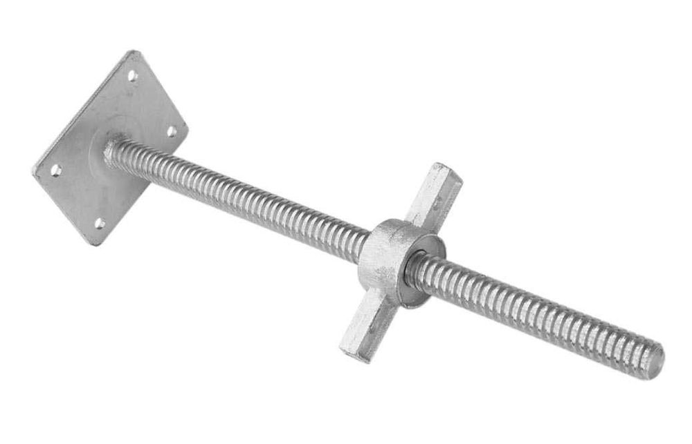 Stopa podstawka rusztowania warszawskie wys 60 cm pełny pręt 26mm