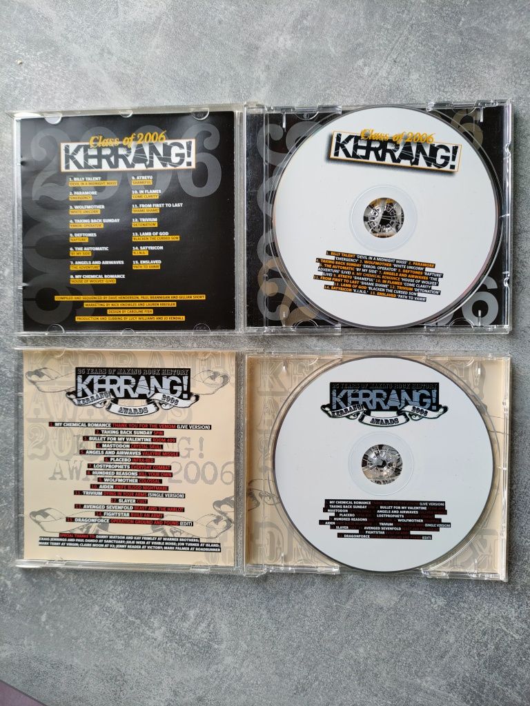 CD X2 KERRANG 2006 Oryginalne jak NOWE  płyty kompaktowe