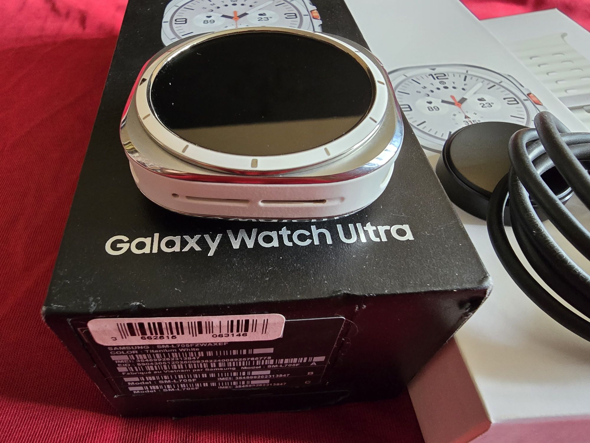 Не срочно Samsung Galaxy Watch 7 ultra 47mm titanium white